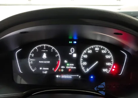 2022 Honda Civic Sport z USA, uszkodzony, nr VIN 2HGFE2F59NH570285